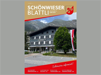 Schönwieser Blattli Deckblatt